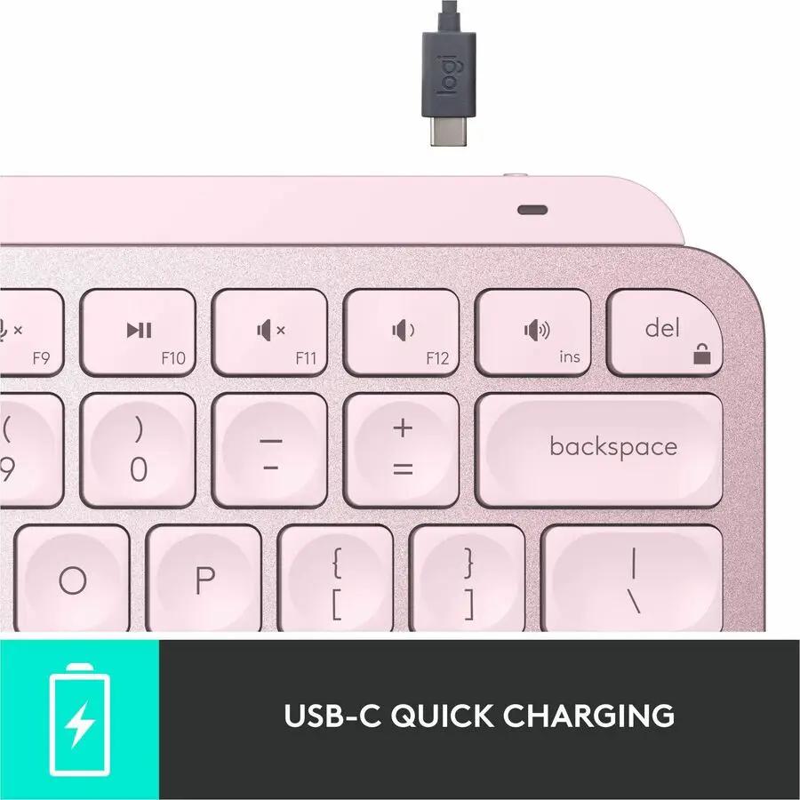 Logitech MX Keys Mini Wireless Illuminated Bluetooth Keyboard