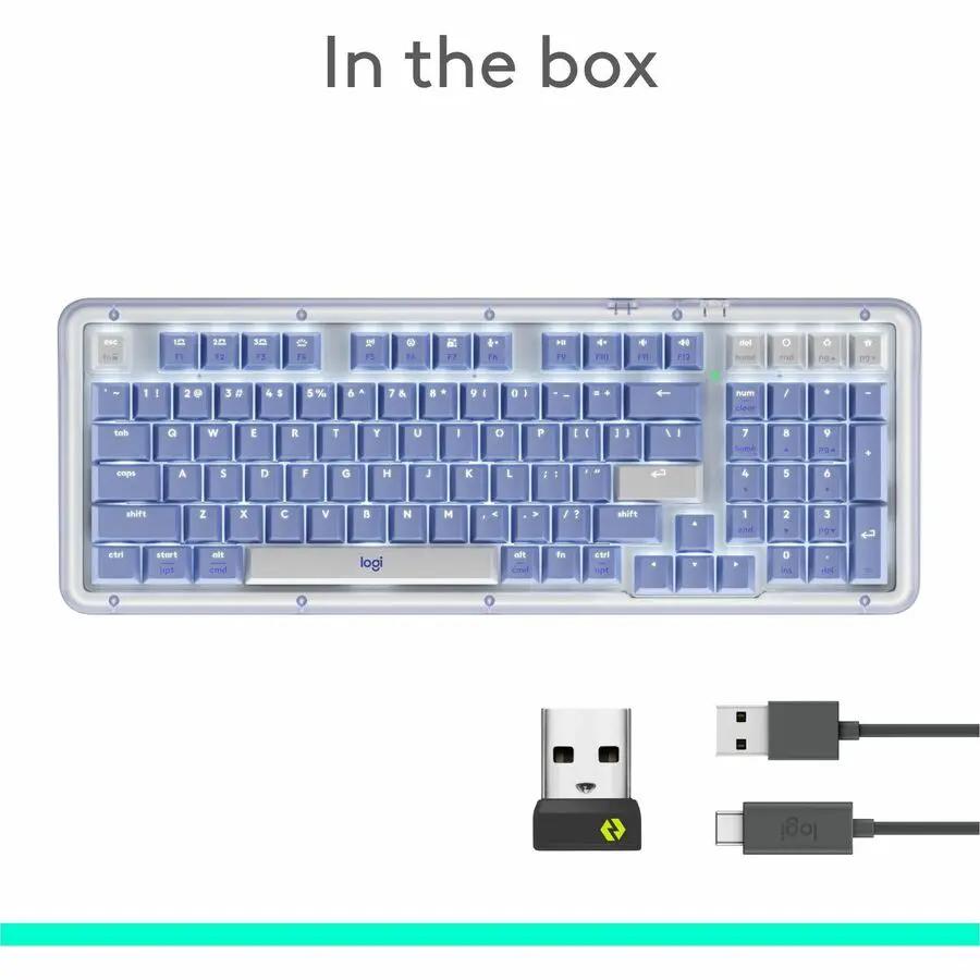 Logitech Alto Keys K98M Wireless Bluetooth Mechanical Backlit Keyboard